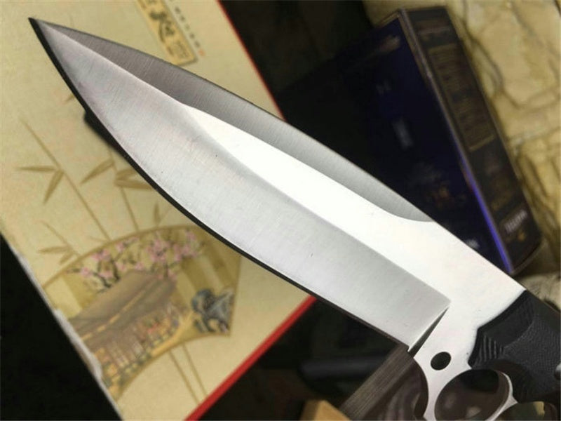 Self-defense Ring Knives  Fixed Knuckle Knife Multipurpose Portable Rescue Outdoor Walking Camping Tool CHR