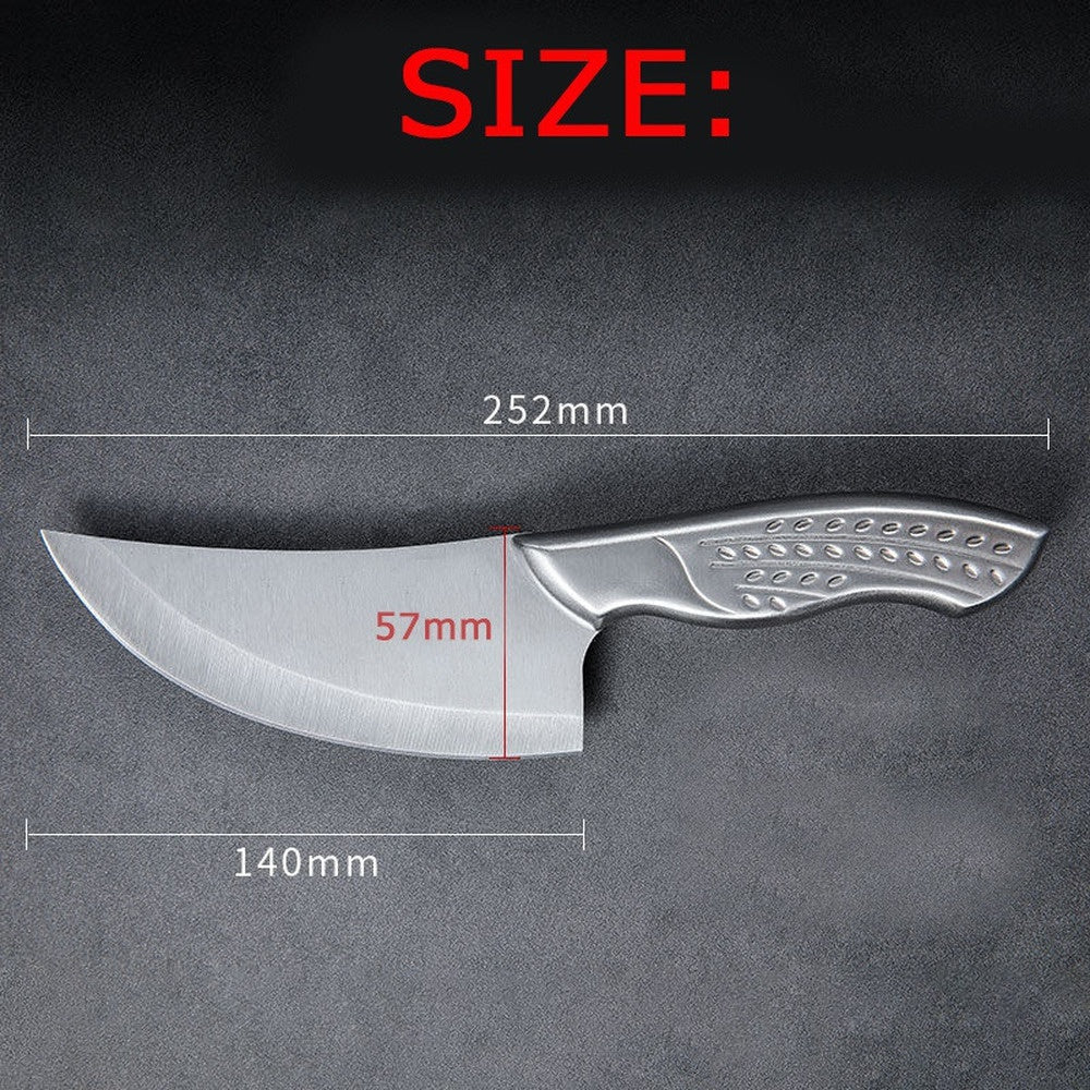 Stainless steel kitchen knife cleaver chef cleaver all-steel boneless knife kitchen knife kill fish cleaver kitchen knife butcher meat cleaver