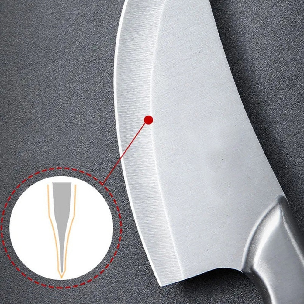 Stainless steel kitchen knife cleaver chef cleaver all-steel boneless knife kitchen knife kill fish cleaver kitchen knife butcher meat cleaver