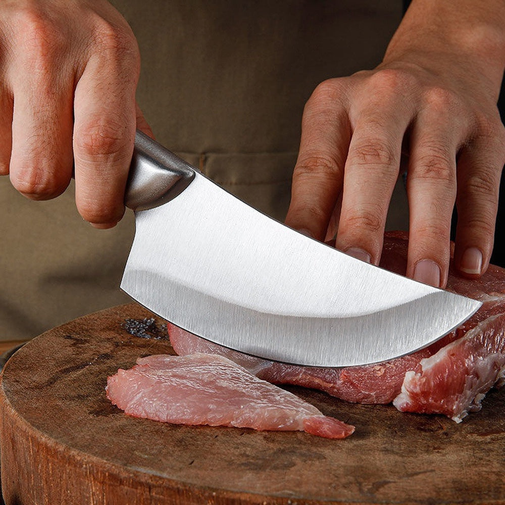 Stainless steel kitchen knife cleaver chef cleaver all-steel boneless knife kitchen knife kill fish cleaver kitchen knife butcher meat cleaver