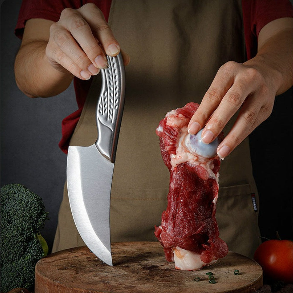 Stainless steel kitchen knife cleaver chef cleaver all-steel boneless knife kitchen knife kill fish cleaver kitchen knife butcher meat cleaver