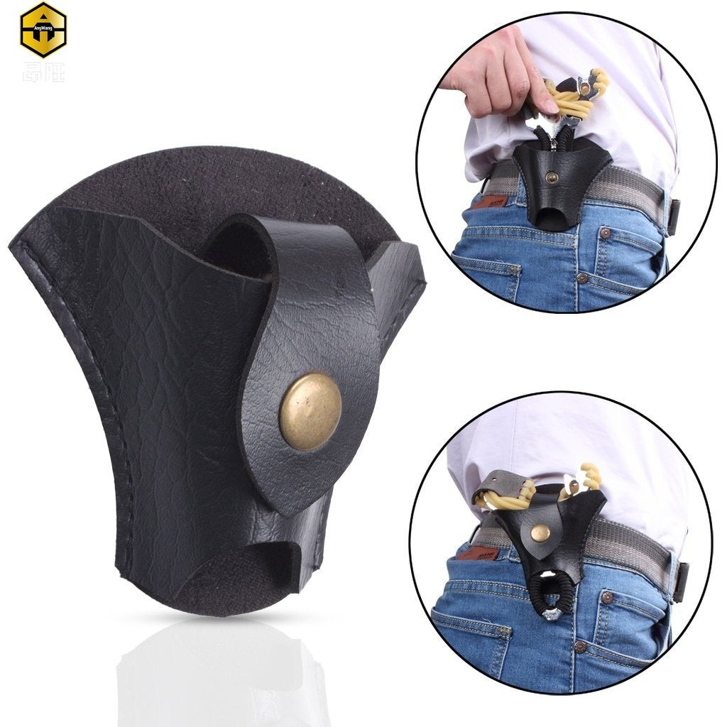 Professional Stainless Steel Slingshot Set Outdoor Hunting Catapult Powerful Slingshot Bow