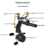 Fish shooting slingshot Osprey slingshot fish shooting fish fishing device laser infrared outdoor sports shooting fish bladder