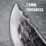 Hand Forged Stainless Steel Wooden Handle Bone Knife Cooking Tools Meat Cleaver Meat Cleaver Kitchen Chef Slicer