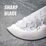 Hand Forged Stainless Steel Wooden Handle Bone Knife Cooking Tools Meat Cleaver Meat Cleaver Kitchen Chef Slicer