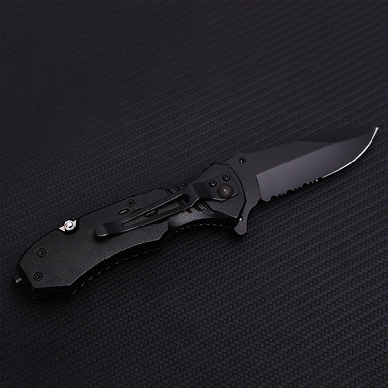 Multifunctional Folding Knife High Hardness Creative Utility Knife Outdoor Self-defense Survival CNC Knife Mini Diving Knife