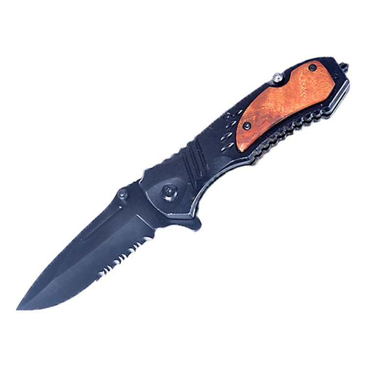 Multifunctional Folding Knife High Hardness Creative Utility Knife Outdoor Self-defense Survival CNC Knife Mini Diving Knife