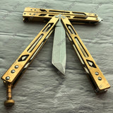 Very Sharp Practice Butterfly Knife Outdoor Tactical Hunting Knives  440C Blade Fishing  Knives Camping KNIVES