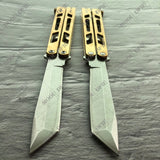 Very Sharp Practice Butterfly Knife Outdoor Tactical Hunting Knives  440C Blade Fishing  Knives Camping KNIVES