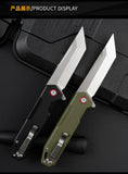 Portable fruit blade sharp knife folding knife outdoor G10 folding knife wild survival knife spot supply manufacturer
