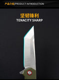 Portable fruit blade sharp knife folding knife outdoor G10 folding knife wild survival knife spot supply manufacturer