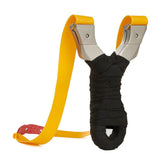 Night banquet slingshot stainless steel line cutting process spring fast pressure flat skin without sight sloping slingshot