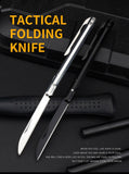 Factory Spot Stainless Steel Folding Knife Pen Knife Carry Out of the Box Folding Knife Express Knife Outdoor Portable Fruit Knife