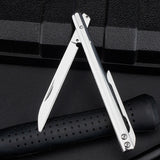 Factory Spot Stainless Steel Folding Knife Pen Knife Carry Out of the Box Folding Knife Express Knife Outdoor Portable Fruit Knife
