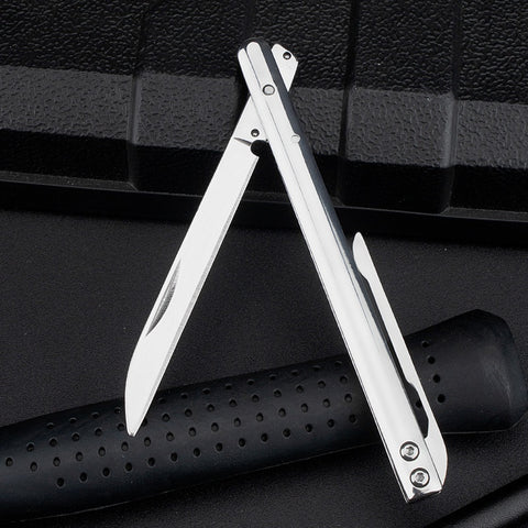 Factory Spot Stainless Steel Folding Knife Pen Knife Carry Out of the Box Folding Knife Express Knife Outdoor Portable Fruit Knife
