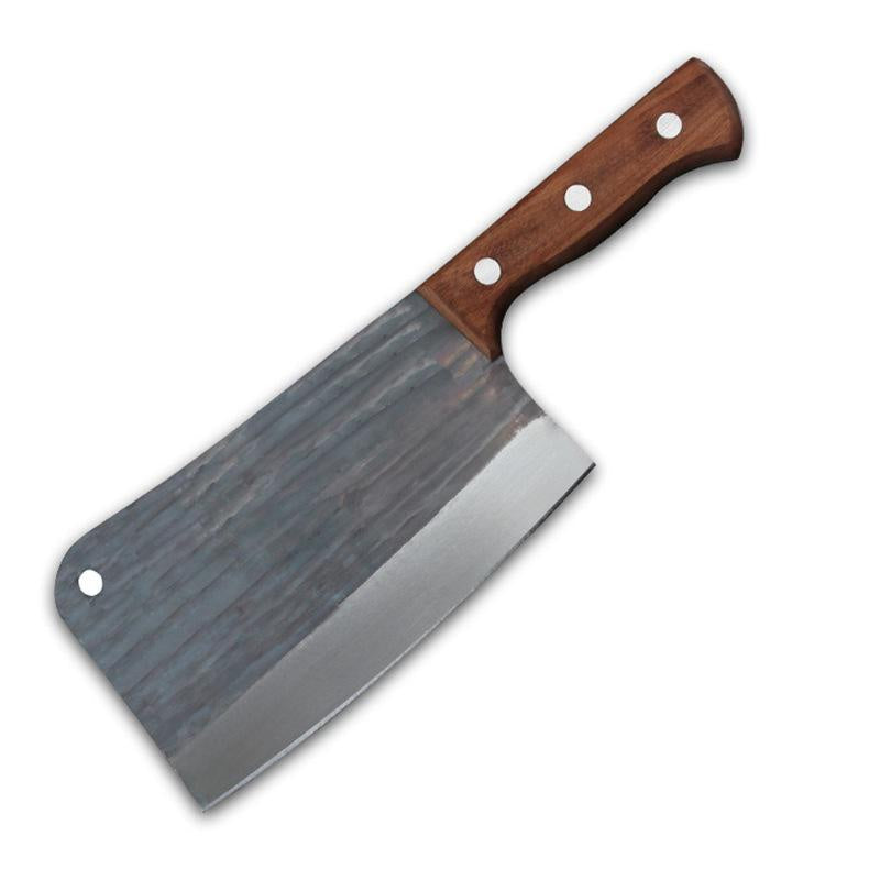 Hand-Forged Bone Cutting Knife Chop Axe Chop Big Bones Butcher Kan Commercial plus Size Thickening All Steel Bone Chopping Knife