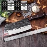 Handmade forging Longquan Hammer Drit Driven Knife House Handling Fast Net Red Slice Cut Meat Kitchen Kitchen Kitchen Sword Spot