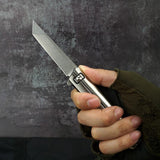 Manufacturers 1 generation folding knife D2 steel outdoor survival hardware knife supply spot cutter