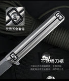 Manufacturers 1 generation folding knife D2 steel outdoor survival hardware knife supply spot cutter