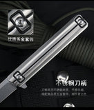 Manufacturers 1 generation folding knife D2 steel outdoor survival hardware knife supply spot cutter