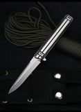 Manufacturers 1 generation folding knife D2 steel outdoor survival hardware knife supply spot cutter