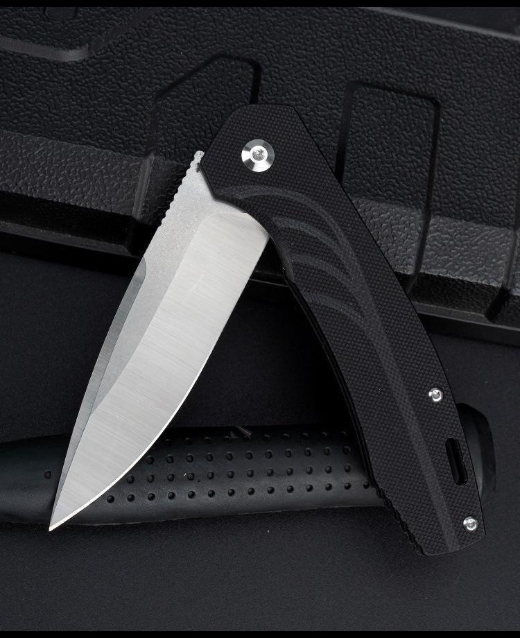 self-defense sharp fruit knife Yangjiang knife Spot camping survival outdoor folding knife stainless steel folding knife