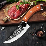 Outdoor Hunting Knife Meat Bone Fish Fruit Vegetable Kitchen Chef Knife Cooking Accessories Forged Stainless Steel