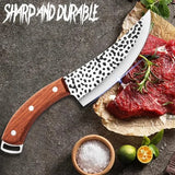 Outdoor Hunting Knife Meat Bone Fish Fruit Vegetable Kitchen Chef Knife Cooking Accessories Forged Stainless Steel