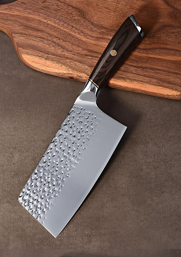 Stainless steel kitchen knife household hammer forging slicing meat cutting blade sharp vegetable cutting knife kitchen knife