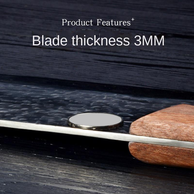 Manual forging, beating and cutting dual-purpose knife bone cutting knife kitchen knife stainless steel kitchen knife household