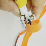 Alloy spring fast compression clip cross sight flat leather slingshot outdoor products precision slingshot accessories