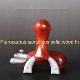 High-precision, high-pressure, professional, fast-compression, strap-free stainless steel springman Popeye slingshot solid wood palm treasure flat leather