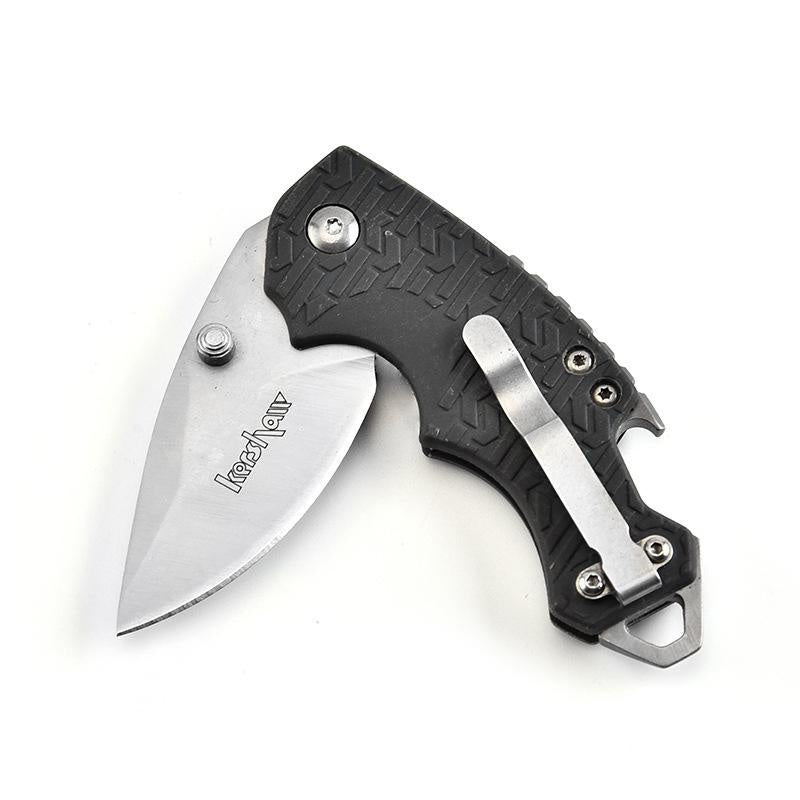 Factory direct outdoor card show multi-function folding knife folding knife wild survival camping knife folding knife blade knife