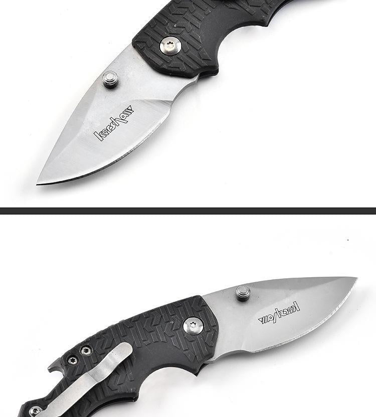 Factory direct outdoor card show multi-function folding knife folding knife wild survival camping knife folding knife blade knife