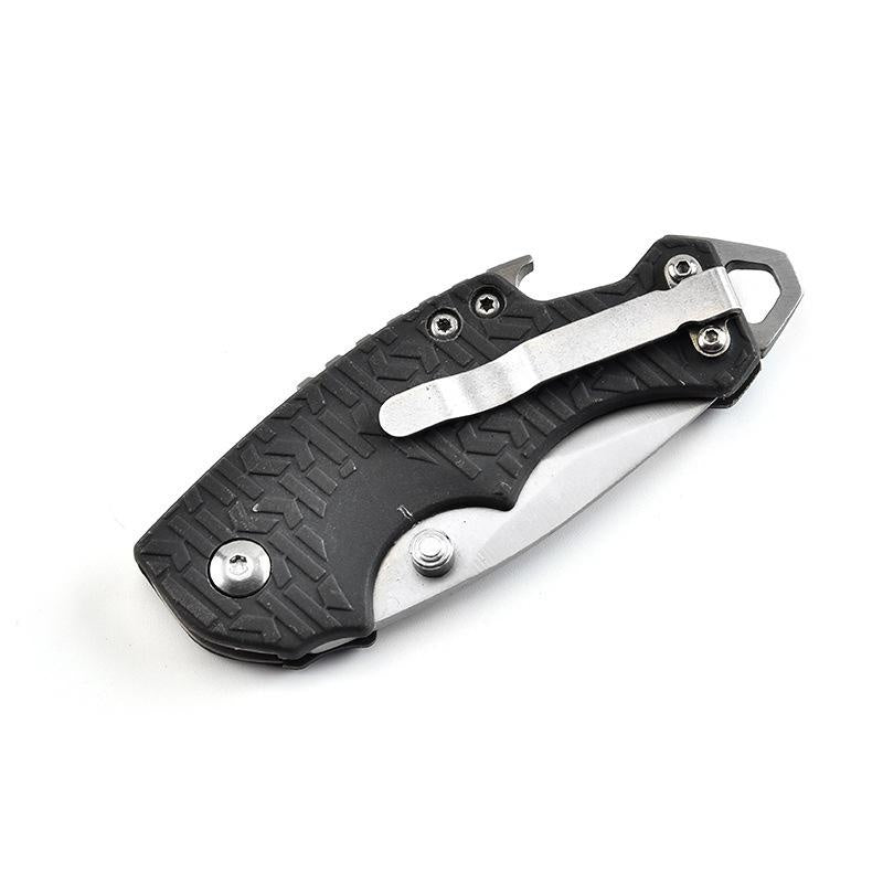 Factory direct outdoor card show multi-function folding knife folding knife wild survival camping knife folding knife blade knife