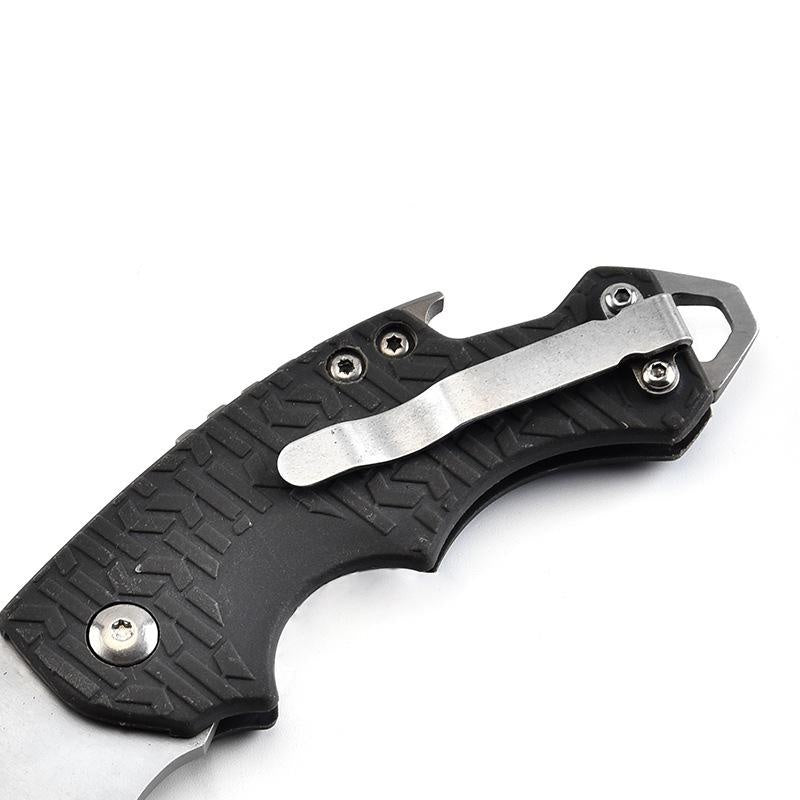Factory direct outdoor card show multi-function folding knife folding knife wild survival camping knife folding knife blade knife