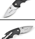 Factory direct outdoor card show multi-function folding knife folding knife wild survival camping knife folding knife blade knife