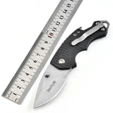 Factory direct outdoor card show multi-function folding knife folding knife wild survival camping knife folding knife blade knife