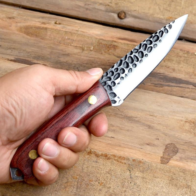 Hand forging Burst bayonet Outdoor Operation Knife Knife Blade Blade Multifunctional Kitchen Kitchen Chef