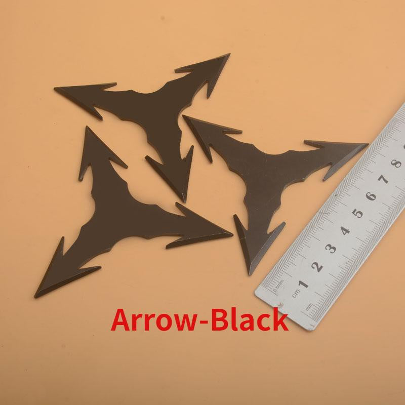 3pcs Darts Ninja Kunai Hunting Knives Tactical Fixed Blade Throwing Knife Set with Sheath（3-8cornered Various styles）