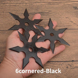 3pcs Darts Ninja Kunai Hunting Knives Tactical Fixed Blade Throwing Knife Set with Sheath（3-8cornered Various styles）