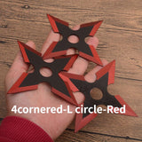 3pcs Darts Ninja Kunai Hunting Knives Tactical Fixed Blade Throwing Knife Set with Sheath（3-8cornered Various styles）