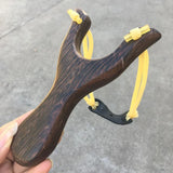 Wooden slingshot traditional solid wood slingshot children adult wood children's toy slingshot