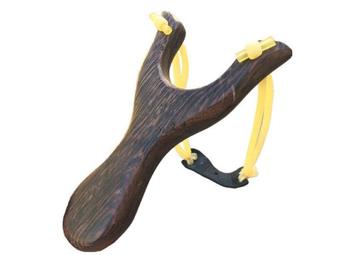 Wooden slingshot traditional solid wood slingshot children adult wood children's toy slingshot