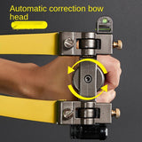 360-degree intelligent rotation automatic correction bow head rotating swing arm laser aim huwairen Iron Man slingshot