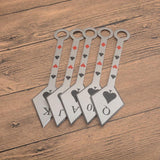 3pcs Darts Ninja Kunai Hunting Knives Tactical Fixed Blade Throwing Knife Set with Sheath