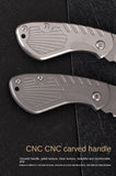 Mini folding outdoor knife field survival folding knife stainless steel pocket portable self-defense knife multi-purpose knife