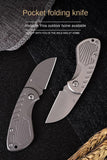 Mini folding outdoor knife field survival folding knife stainless steel pocket portable self-defense knife multi-purpose knife