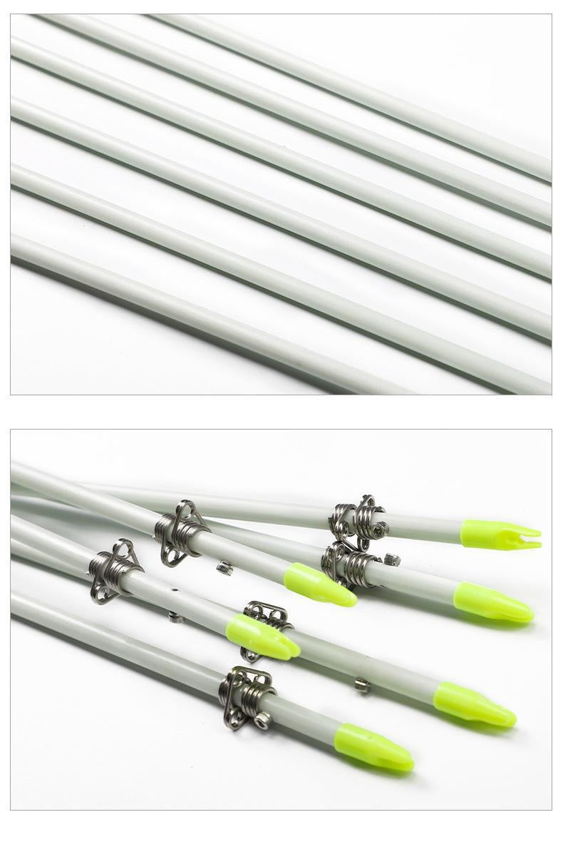 Recurve bow solid fishing arrow traditional fishing and hunting outdoor fishing and shooting fish arrow bow and arrow accessories fish arrow 6pcs