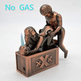 Sexy Lighter Sexy Crafts Collectibles  New cool Metal Jet Torch Gas Refillable Windproof Lighter (NO GAS)